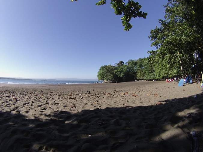 Playa de Batu Karas, ideal para aprender a surfear