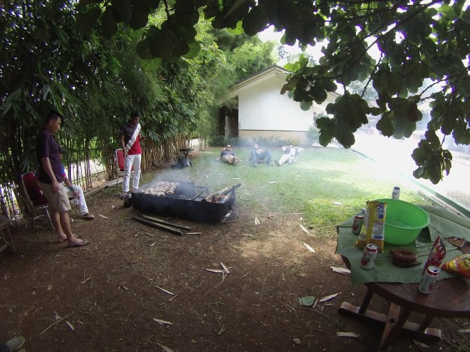 Asado con la Selección Indonesia de Polo