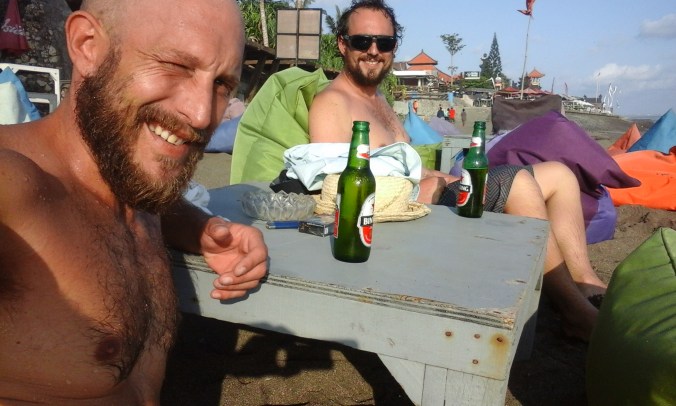 Sand Bar, Echo Beach, Canggu, Bali.